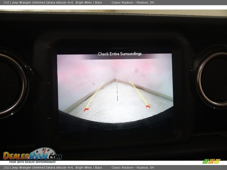 2021 Jeep Wrangler Unlimited Sahara Altitude 4x4 Bright White / Black Photo #14