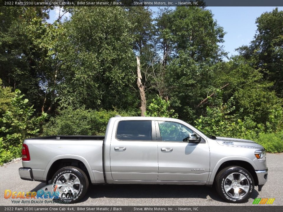 Billet Silver Metallic 2022 Ram 1500 Laramie Crew Cab 4x4 Photo #5