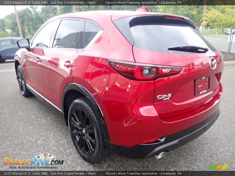 2023 Mazda CX-5 Turbo AWD Soul Red Crystal Metallic / Black Photo #5