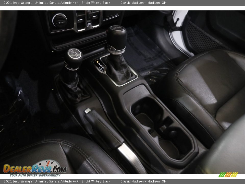 2021 Jeep Wrangler Unlimited Sahara Altitude 4x4 Bright White / Black Photo #16