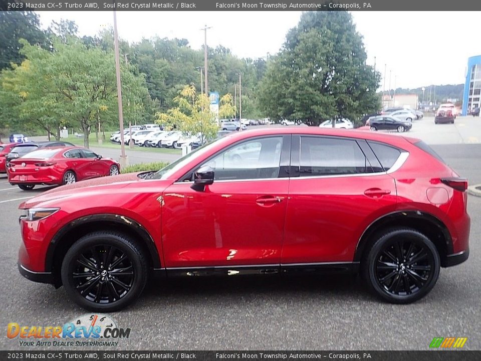 Soul Red Crystal Metallic 2023 Mazda CX-5 Turbo AWD Photo #6