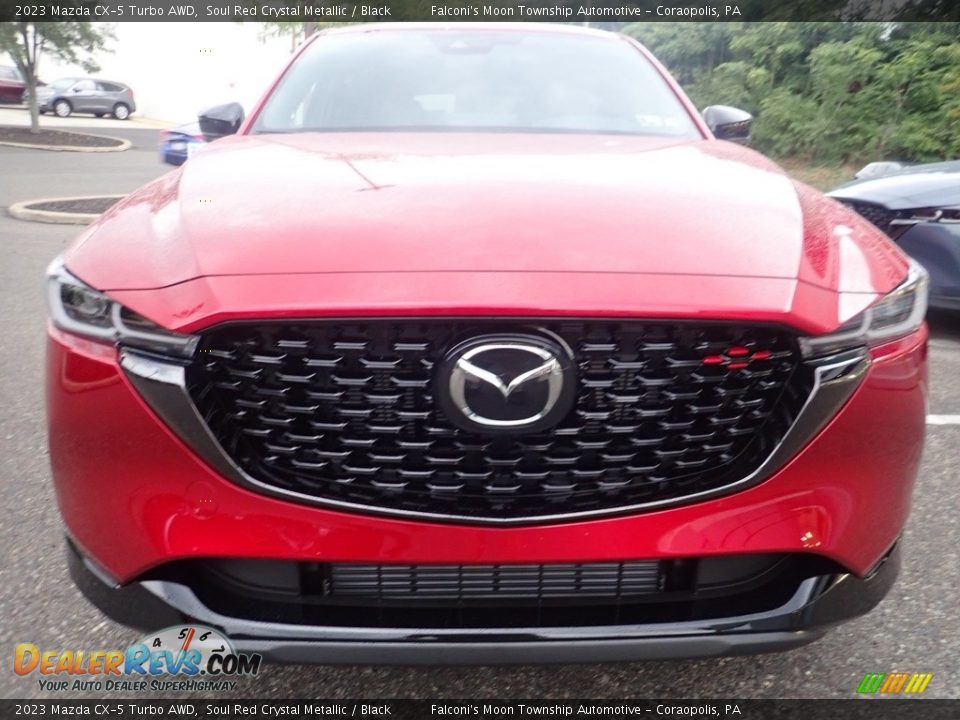 2023 Mazda CX-5 Turbo AWD Soul Red Crystal Metallic / Black Photo #8