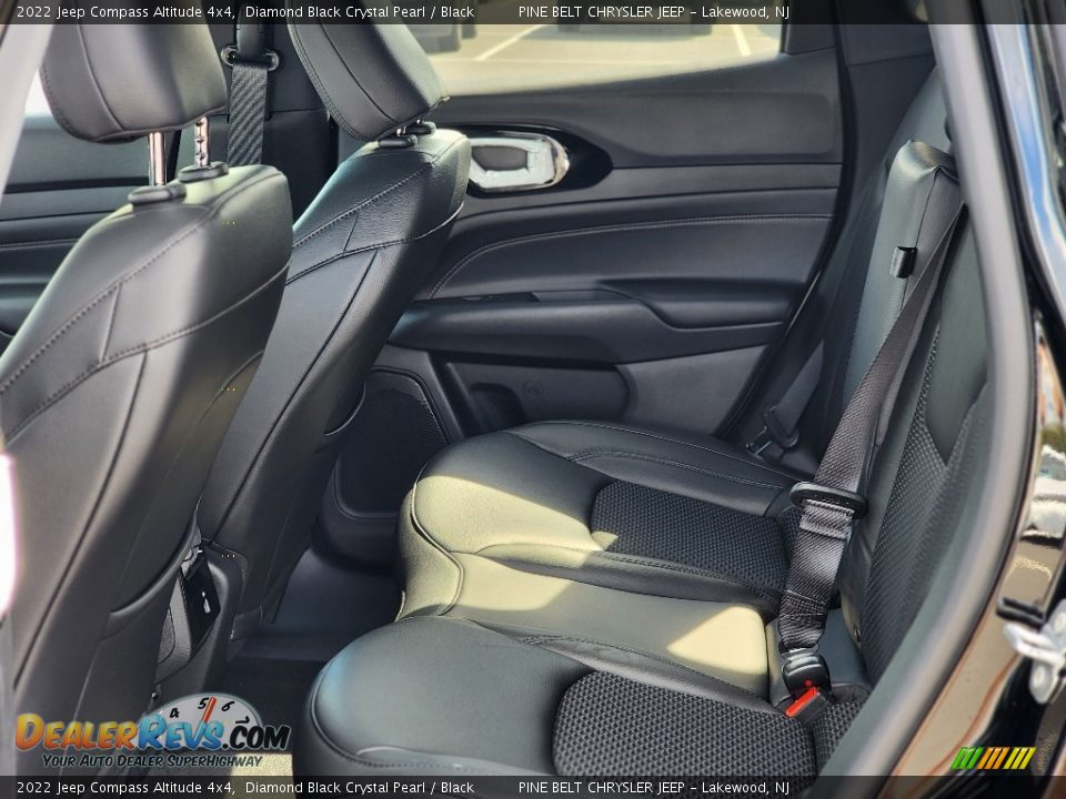 Rear Seat of 2022 Jeep Compass Altitude 4x4 Photo #6