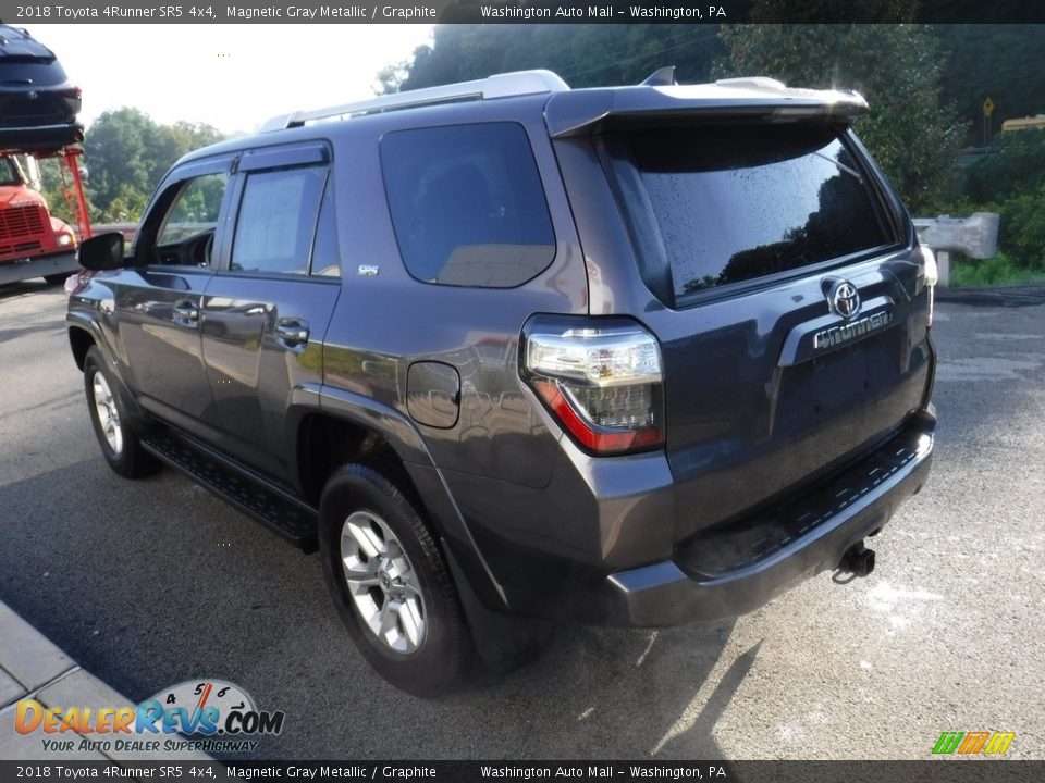 2018 Toyota 4Runner SR5 4x4 Magnetic Gray Metallic / Graphite Photo #16