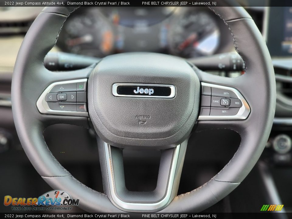 2022 Jeep Compass Altitude 4x4 Steering Wheel Photo #8