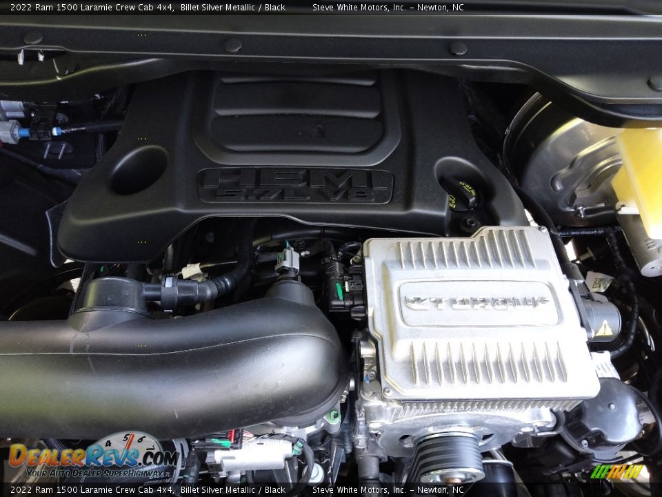 2022 Ram 1500 Laramie Crew Cab 4x4 5.7 Liter OHV HEMI 16-Valve VVT MDS V8 Engine Photo #10