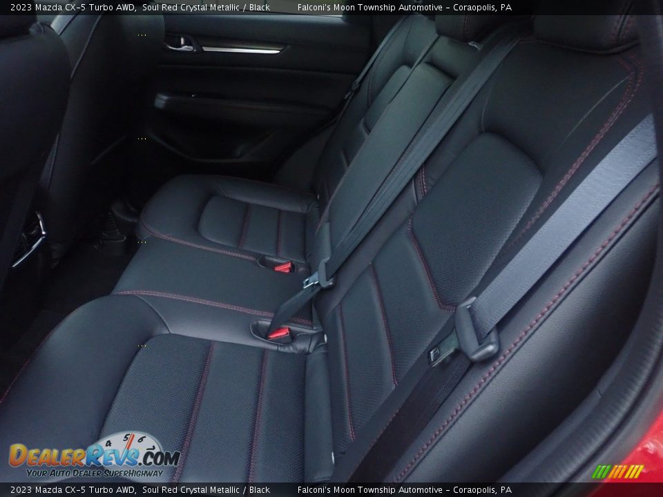 Rear Seat of 2023 Mazda CX-5 Turbo AWD Photo #12