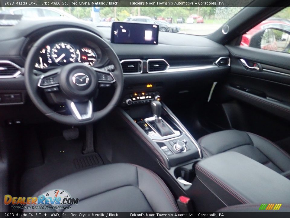Black Interior - 2023 Mazda CX-5 Turbo AWD Photo #13
