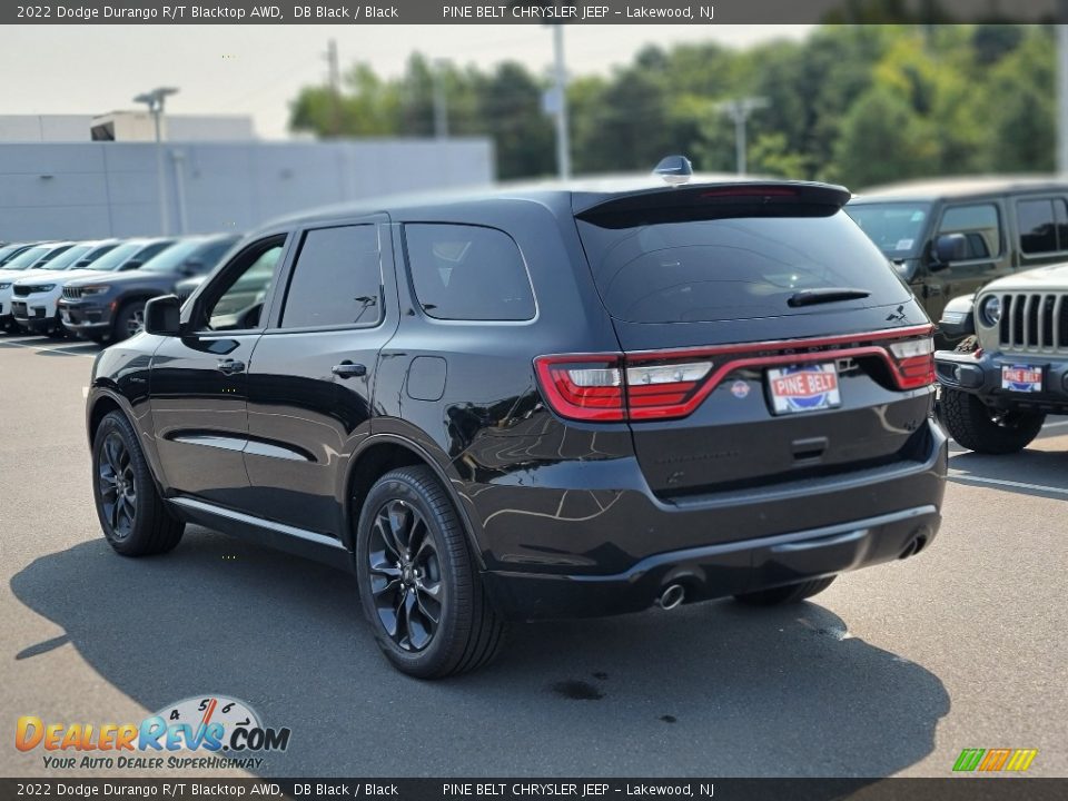 2022 Dodge Durango R/T Blacktop AWD DB Black / Black Photo #4