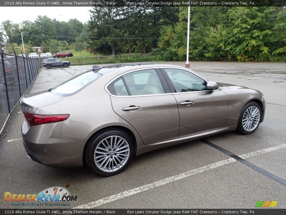 Imola Titanium Metallic 2019 Alfa Romeo Giulia Ti AWD Photo #4