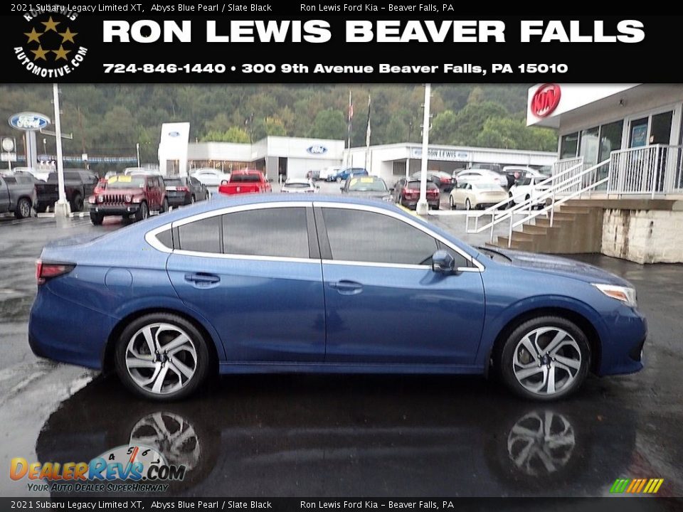 2021 Subaru Legacy Limited XT Abyss Blue Pearl / Slate Black Photo #1