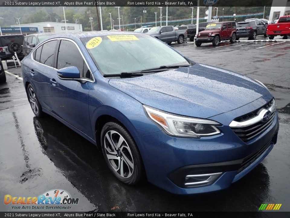 2021 Subaru Legacy Limited XT Abyss Blue Pearl / Slate Black Photo #2