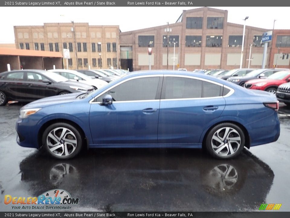 2021 Subaru Legacy Limited XT Abyss Blue Pearl / Slate Black Photo #5