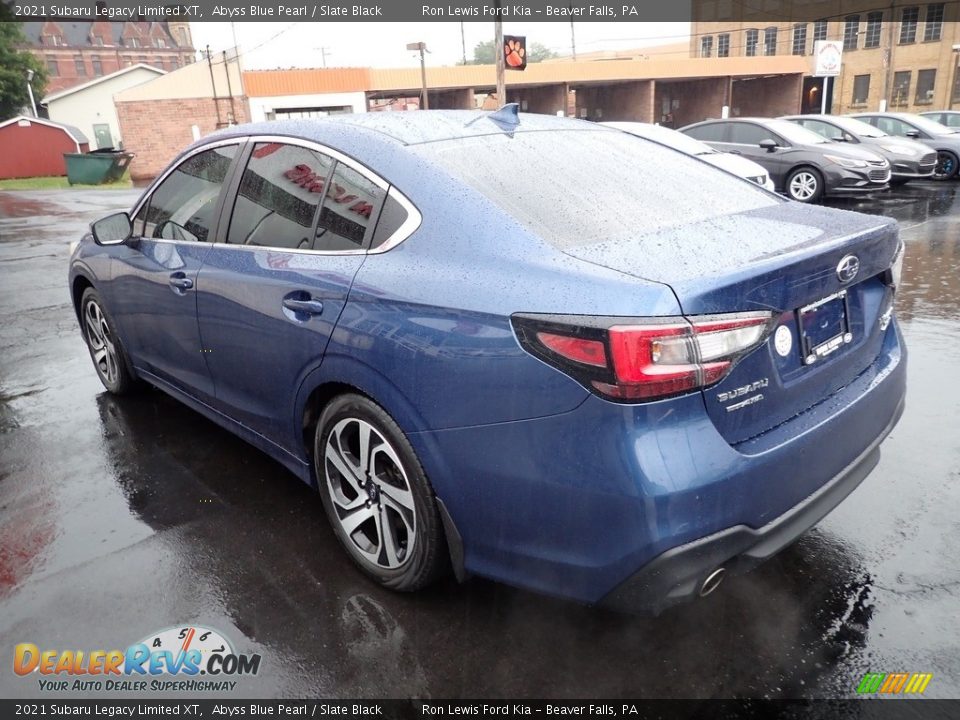 2021 Subaru Legacy Limited XT Abyss Blue Pearl / Slate Black Photo #6