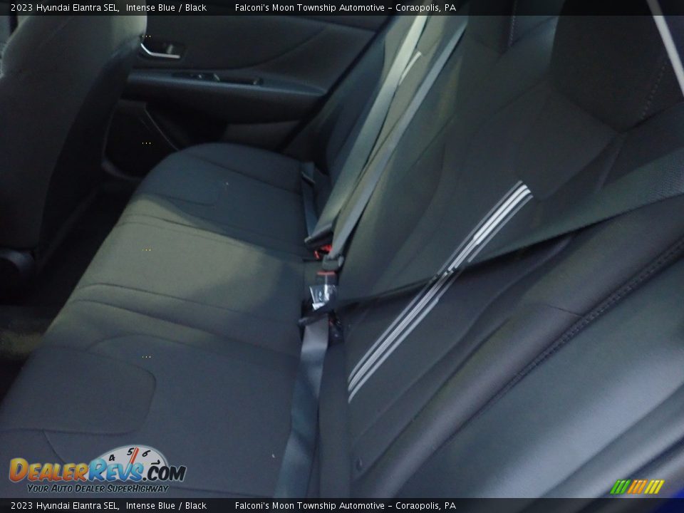 2023 Hyundai Elantra SEL Intense Blue / Black Photo #11