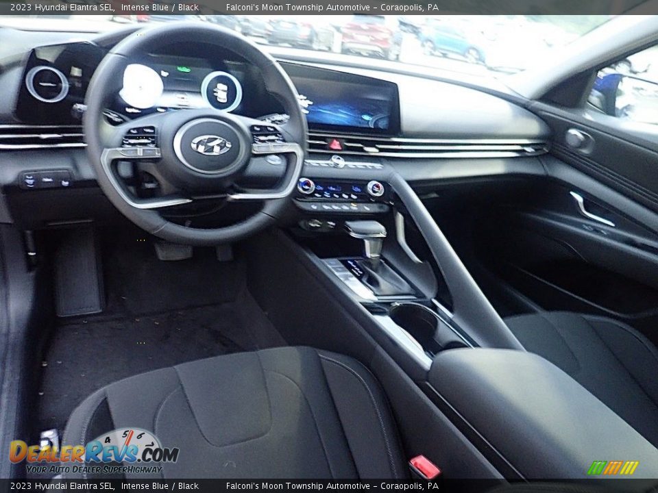 2023 Hyundai Elantra SEL Intense Blue / Black Photo #12