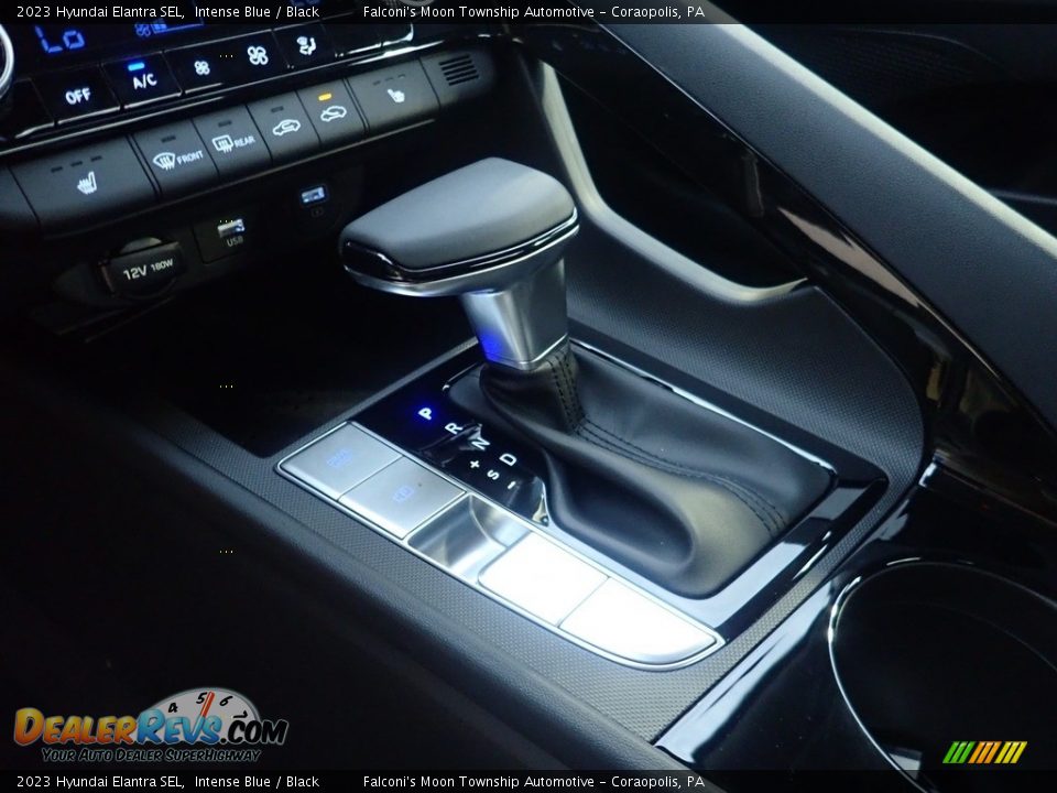 2023 Hyundai Elantra SEL Intense Blue / Black Photo #14