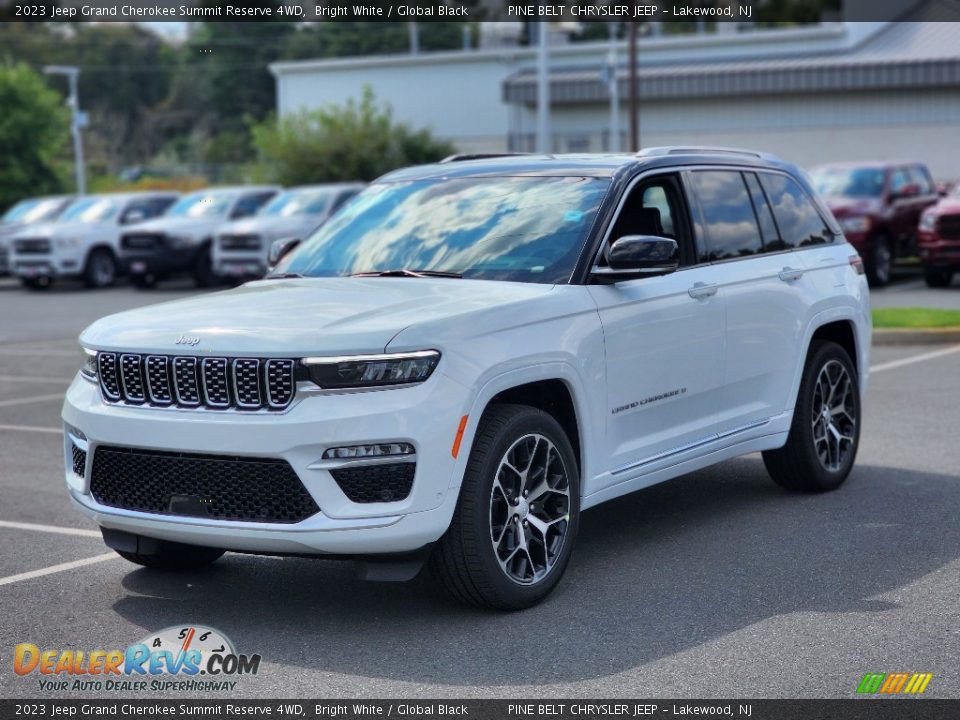 2023 Jeep Grand Cherokee Summit Reserve 4WD Bright White / Global Black Photo #1