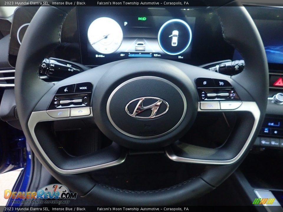 2023 Hyundai Elantra SEL Intense Blue / Black Photo #15