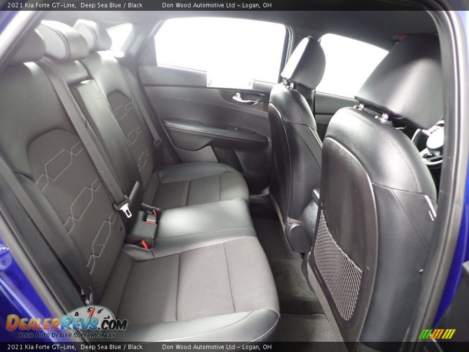 2021 Kia Forte GT-Line Deep Sea Blue / Black Photo #27