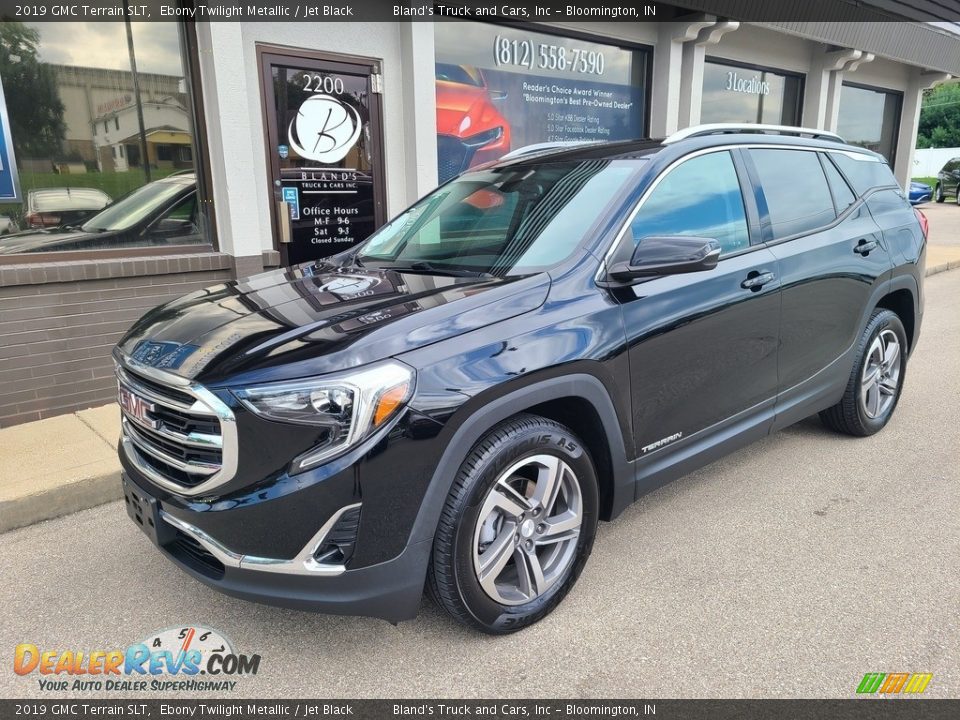 2019 GMC Terrain SLT Ebony Twilight Metallic / Jet Black Photo #2