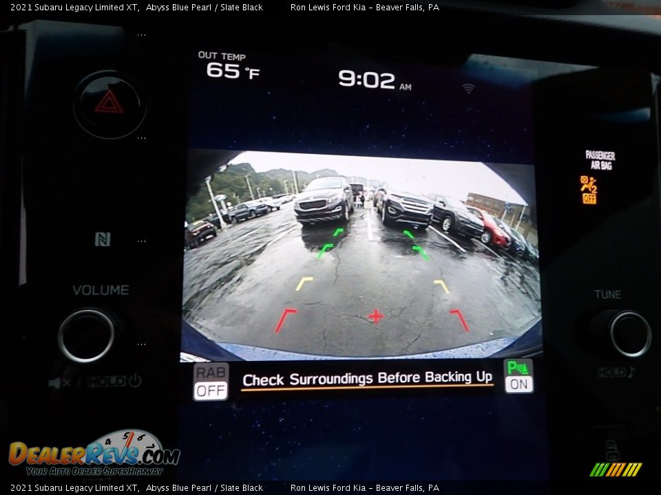 2021 Subaru Legacy Limited XT Abyss Blue Pearl / Slate Black Photo #18