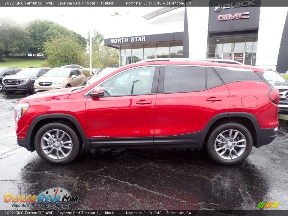 2022 GMC Terrain SLT AWD Cayenne Red Tintcoat / Jet Black Photo #2
