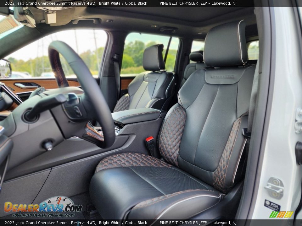 Front Seat of 2023 Jeep Grand Cherokee Summit Reserve 4WD Photo #12