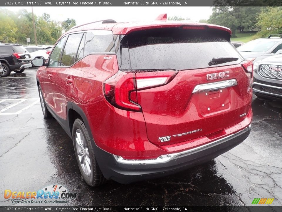 2022 GMC Terrain SLT AWD Cayenne Red Tintcoat / Jet Black Photo #4