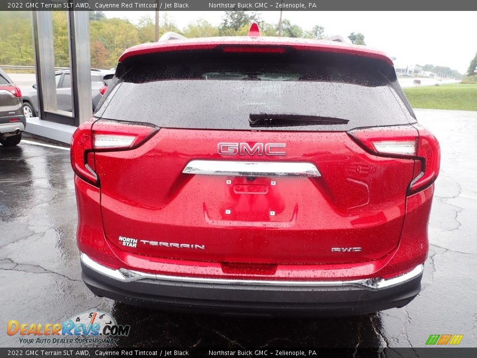 2022 GMC Terrain SLT AWD Cayenne Red Tintcoat / Jet Black Photo #5