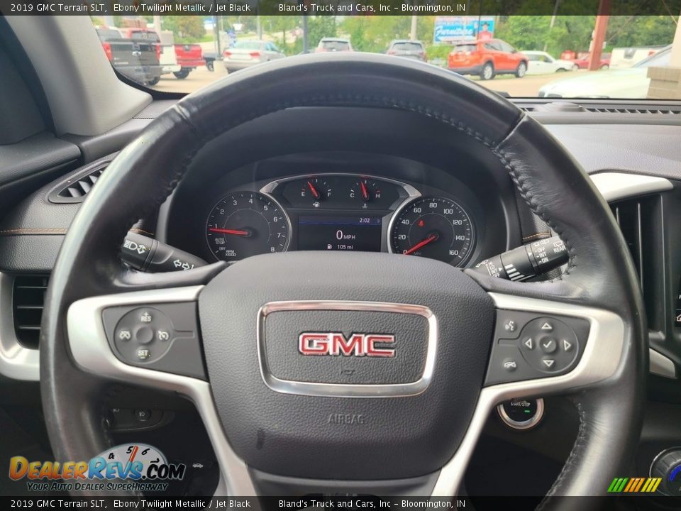 2019 GMC Terrain SLT Ebony Twilight Metallic / Jet Black Photo #11