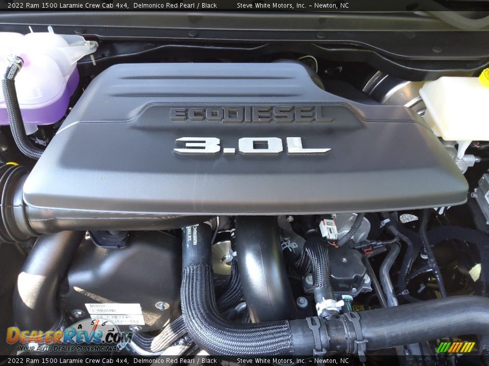 2022 Ram 1500 Laramie Crew Cab 4x4 3.0 Liter DOHC 24-Valve Turbo-Diesel V6 Engine Photo #10