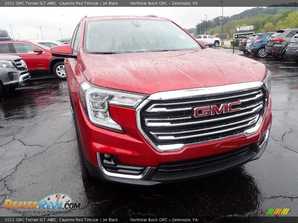 2022 GMC Terrain SLT AWD Cayenne Red Tintcoat / Jet Black Photo #10