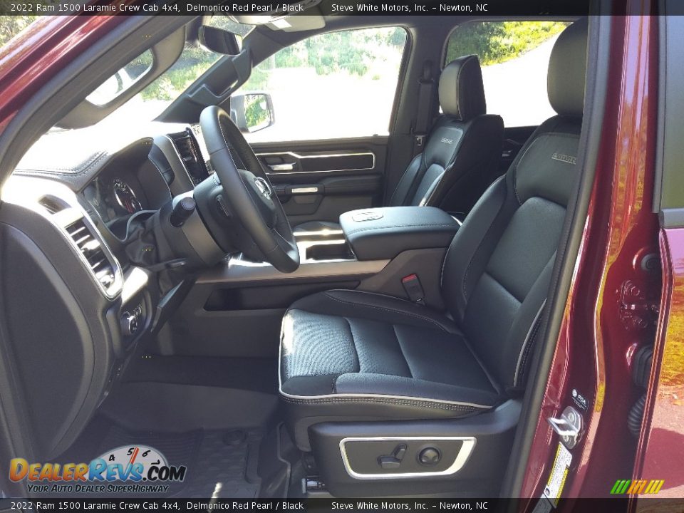 Front Seat of 2022 Ram 1500 Laramie Crew Cab 4x4 Photo #11