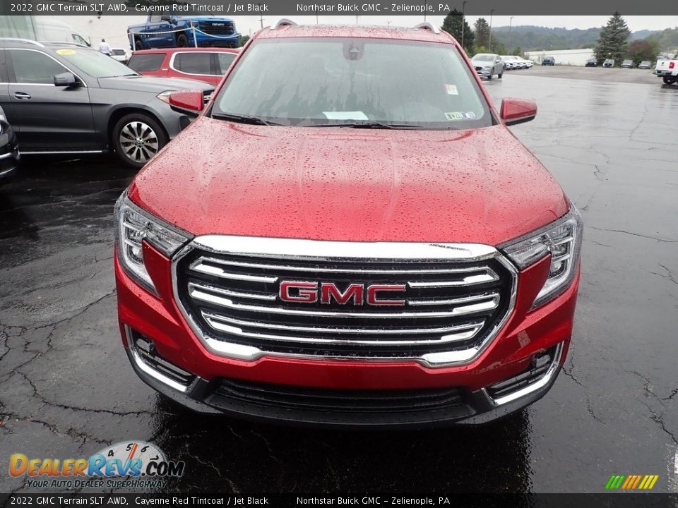 2022 GMC Terrain SLT AWD Cayenne Red Tintcoat / Jet Black Photo #11