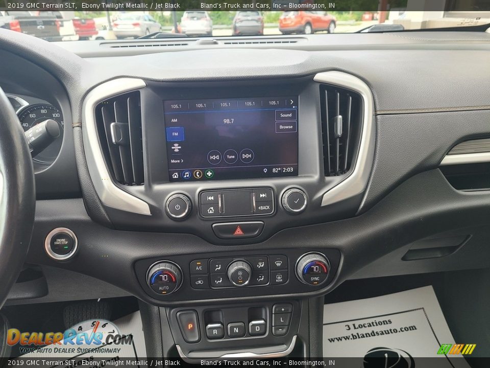 2019 GMC Terrain SLT Ebony Twilight Metallic / Jet Black Photo #17