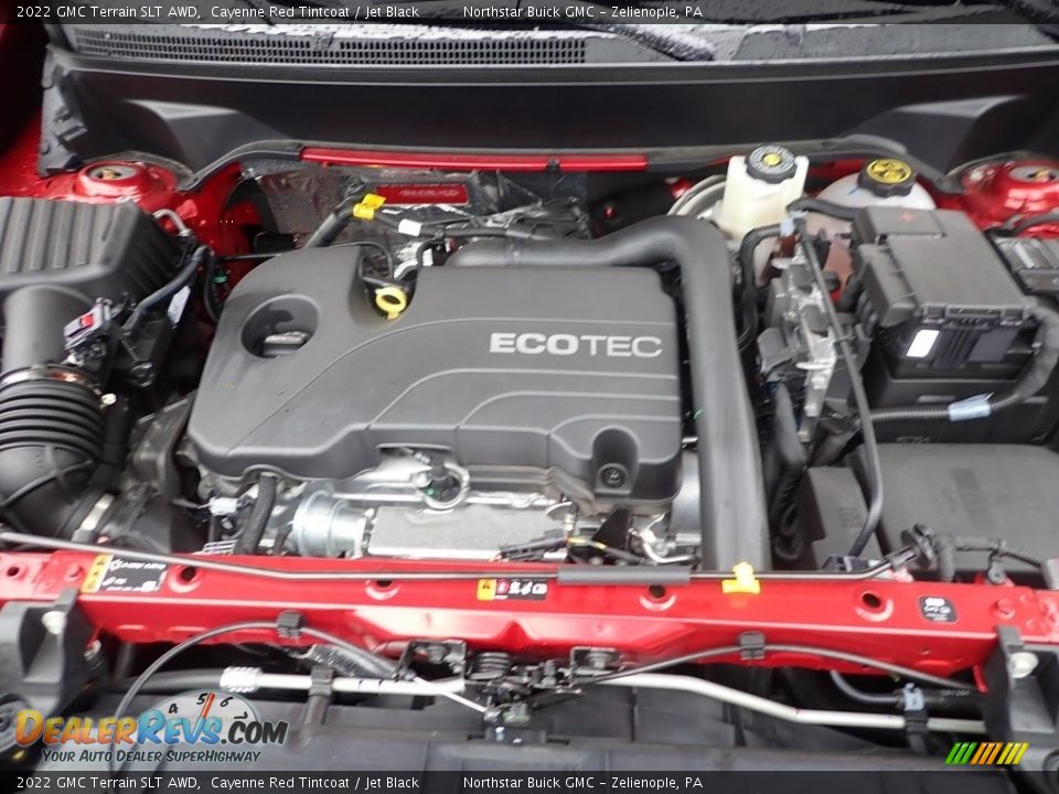 2022 GMC Terrain SLT AWD Cayenne Red Tintcoat / Jet Black Photo #14