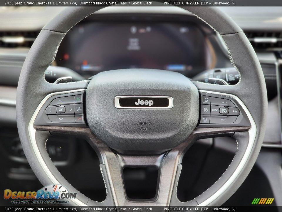 2023 Jeep Grand Cherokee L Limited 4x4 Steering Wheel Photo #9