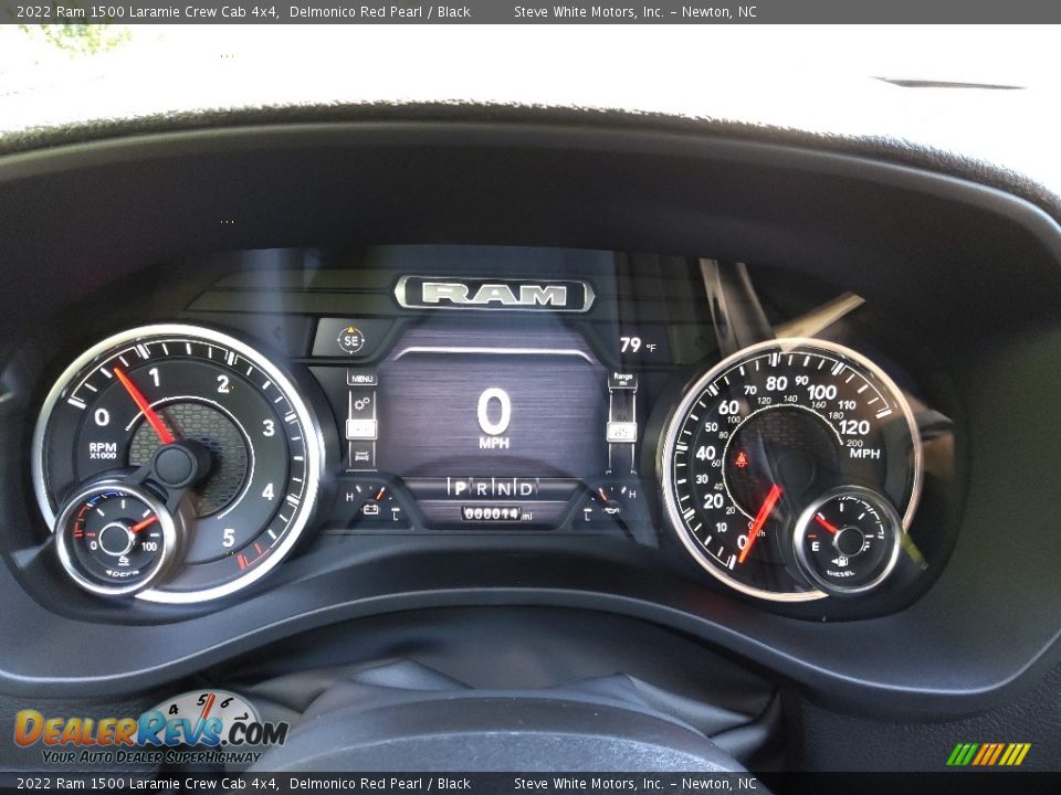 2022 Ram 1500 Laramie Crew Cab 4x4 Gauges Photo #21
