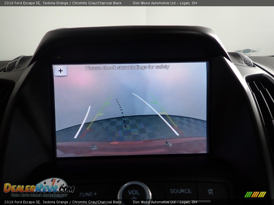 2019 Ford Escape SE Sedona Orange / Chromite Gray/Charcoal Black Photo #3