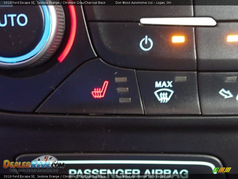 2019 Ford Escape SE Sedona Orange / Chromite Gray/Charcoal Black Photo #4