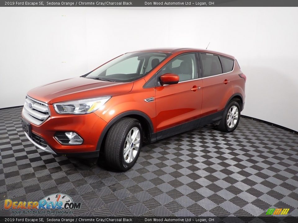 2019 Ford Escape SE Sedona Orange / Chromite Gray/Charcoal Black Photo #6