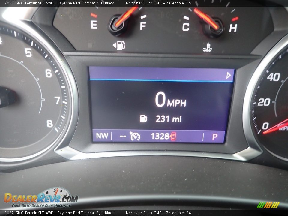2022 GMC Terrain SLT AWD Cayenne Red Tintcoat / Jet Black Photo #27