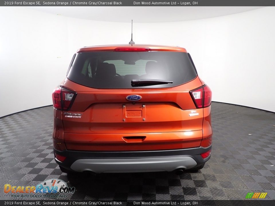 2019 Ford Escape SE Sedona Orange / Chromite Gray/Charcoal Black Photo #8