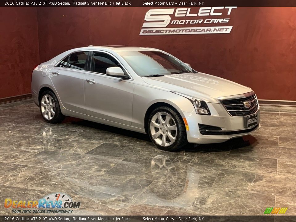 Front 3/4 View of 2016 Cadillac ATS 2.0T AWD Sedan Photo #3