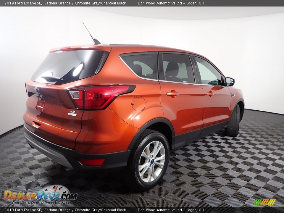 2019 Ford Escape SE Sedona Orange / Chromite Gray/Charcoal Black Photo #11