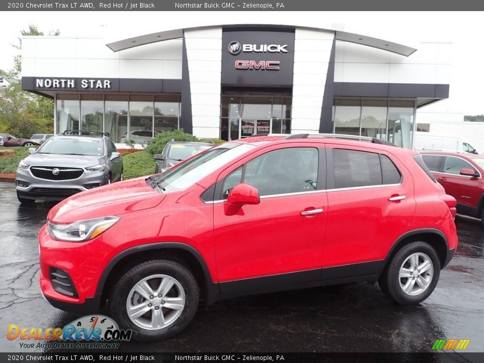 2020 Chevrolet Trax LT AWD Red Hot / Jet Black Photo #1