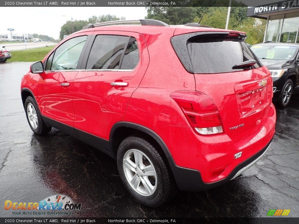 2020 Chevrolet Trax LT AWD Red Hot / Jet Black Photo #3