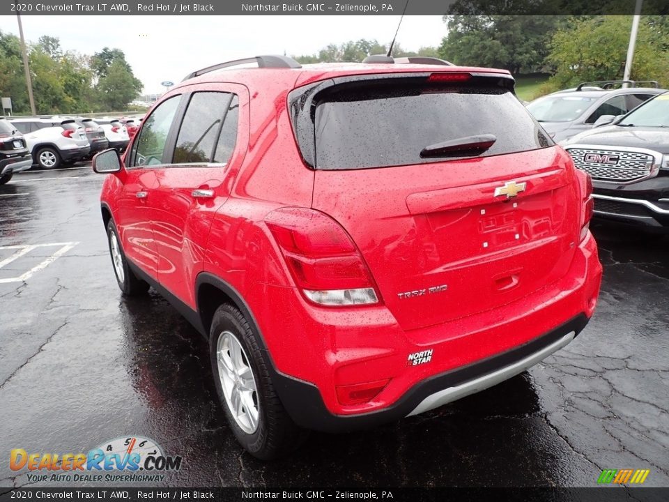 2020 Chevrolet Trax LT AWD Red Hot / Jet Black Photo #4