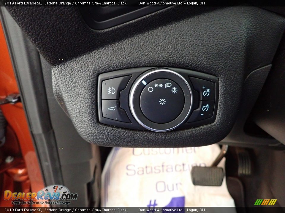 2019 Ford Escape SE Sedona Orange / Chromite Gray/Charcoal Black Photo #16